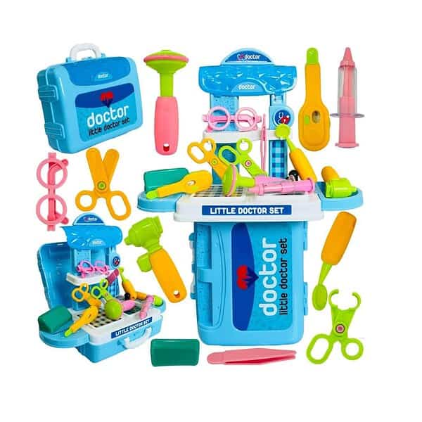 Doctor Set Toy by Exegi Enterprise 3 in 1 School Bag min - LXINDIA.COM