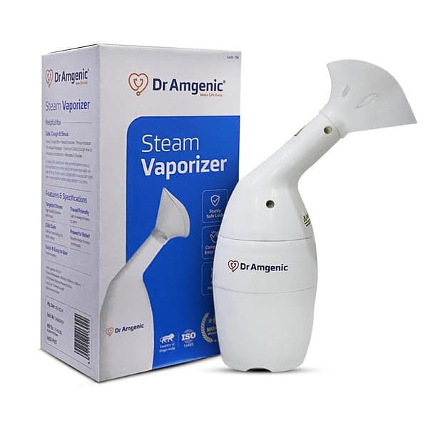 Dr Amgenic Steam Vaporizer for Cold and Sinus - LXINDIA.COM