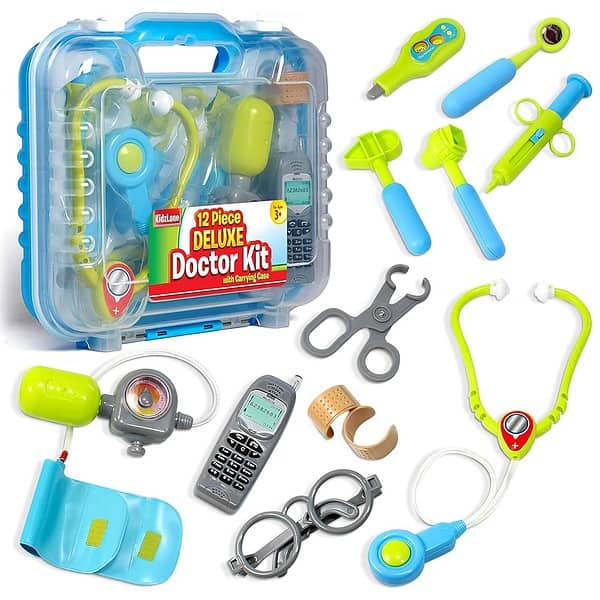 Durable Kids with Electronic Stethoscope With Doctor Set - LXINDIA.COM