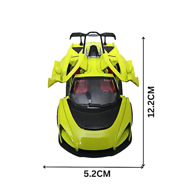 ECOMMZ Sports Car Die cast Car Toy Milk Green - LXINDIA.COM