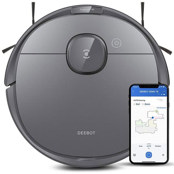 ECOVACS DEEBOT U2 PRO 2 in 1 Robotic Vacuum Cleaner - LXINDIA.COM