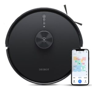 ECOVACS Deebot Y1 Pro 2 In 1 Robot Vacuum Cleaner Black - LXINDIA.COM