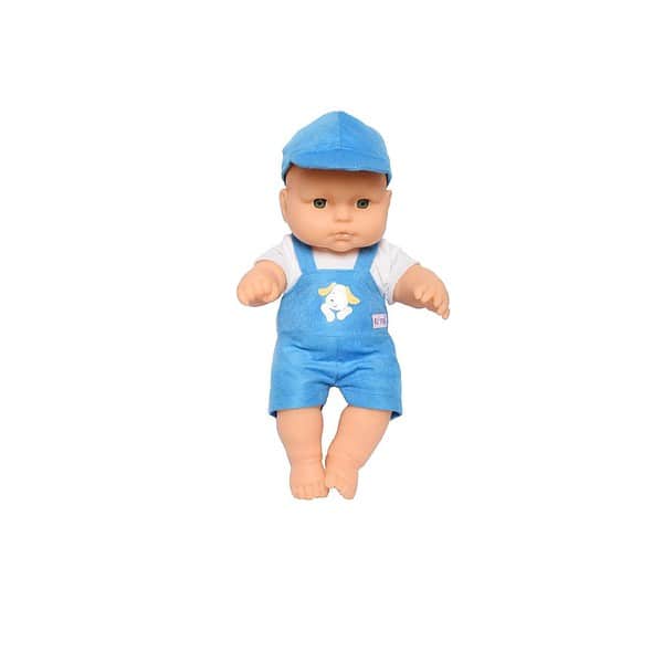 EL FIGO Cute Little Boy Toy in Dungaree Dress Doll for Kids 1 - LXINDIA.COM