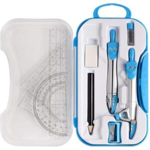 ELECDON Geometry Kit 10 Piece Math Tool Kit - LXINDIA.COM