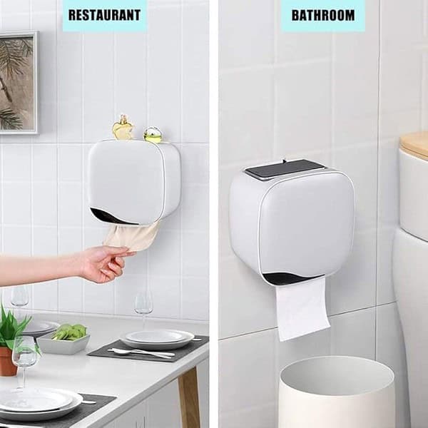 ELECDON Paper Towel Holders Paper Towels Rolls Toilet Tissue Dispenser 2 - LXINDIA.COM