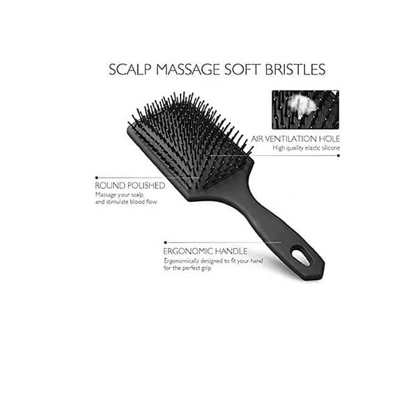 ELITEWAVE Premium Professional Paddle Hair Brush A - LXINDIA.COM