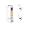 EVGREF Abs Wall Mounted Shampoo Dispenser 2 pieces - LXINDIA.COM