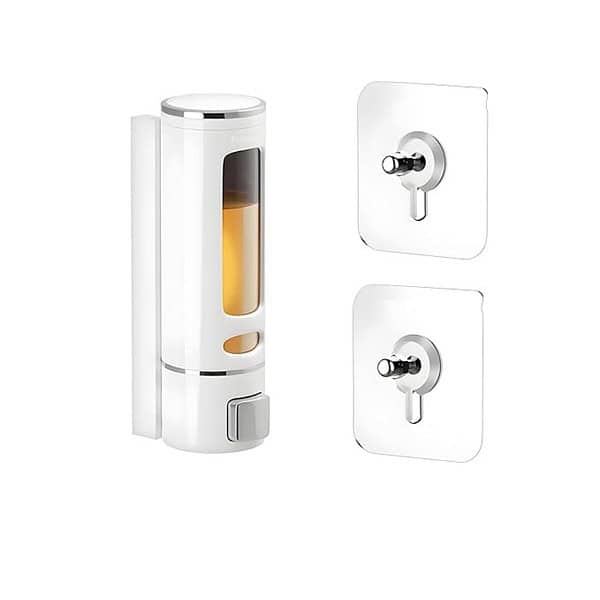 EVGREF Abs Wall Mounted Shampoo Dispenser 2 pieces - LXINDIA.COM