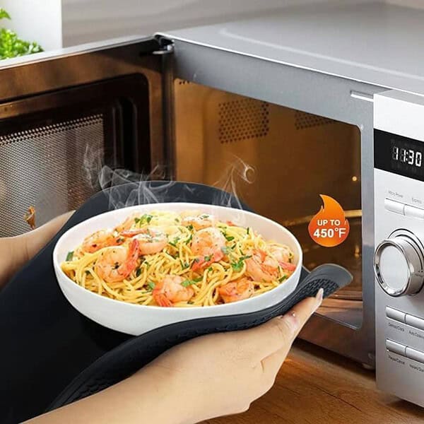 EZYHOME 3Pcs Multi Purpose Silicone Microwave Mat Protect Hot Pot Holders 2 - LXINDIA.COM