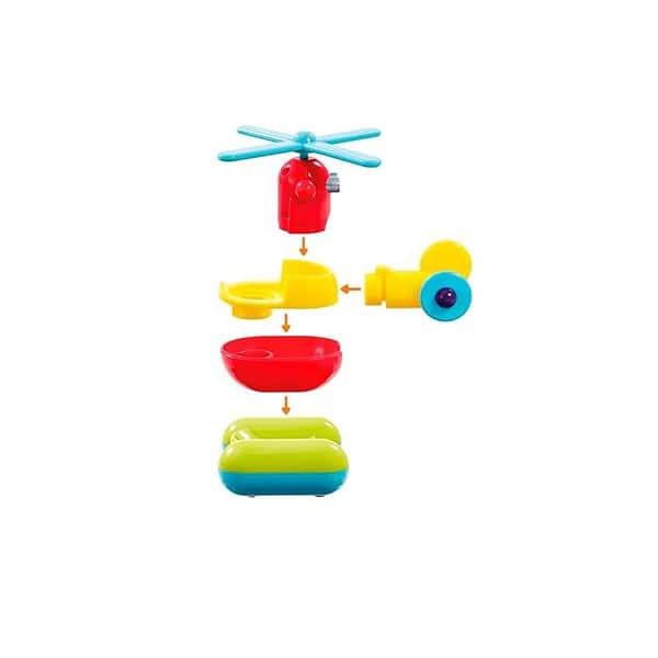 Early Learning Centre Build and Play Helicopter Multicolor A - LXINDIA.COM