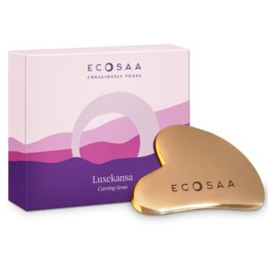 Ecosaa LuxeKansa Carving Stone Face Massager - LXINDIA.COM