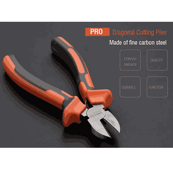 Edward Tools 6inch Harden Pro Wire Cutters Diagonal Pliers3 - LXINDIA.COM