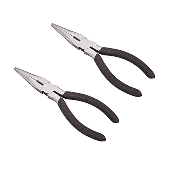 Edward Tools Long Nose Pliers with Side Cutter Pack of 2 - LXINDIA.COM