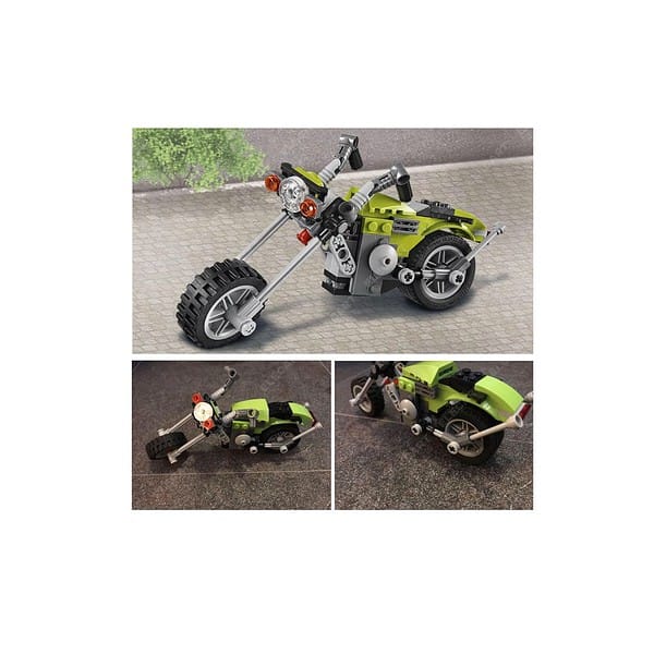 Elecart 3 in 1 Architect Series Super Bike Building Block Toy Set 2 - LXINDIA.COM