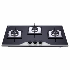 Elica Hob 3 Burner Italian Auto Ignition Gas Stove - LXINDIA.COM