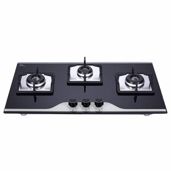 Elica Hob 3 Burner Italian Auto Ignition Gas Stove - LXINDIA.COM