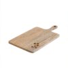 Ellementry Leafy Twig Wooden Chopping Board 14.6X7.8 Inch - LXINDIA.COM