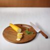 Ellementry Mango Wood Chopping Board 14 X 14 X 0.5 inch - LXINDIA.COM