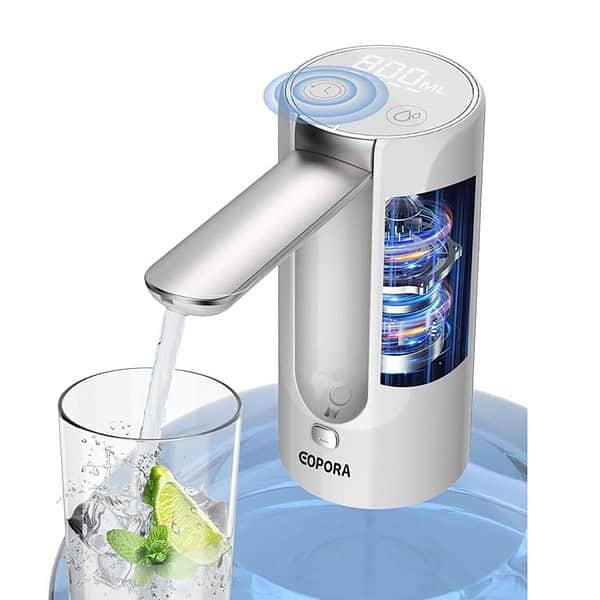 Eopora Automatic Water Dispenser for 20 litre Bottle Can White - LXINDIA.COM