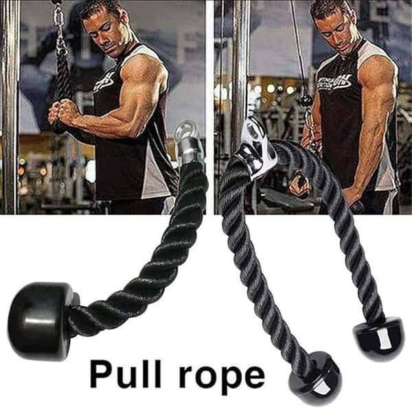 Esha Gym Accessories for Men Triceps Exercise Equipment Rope 3 - LXINDIA.COM