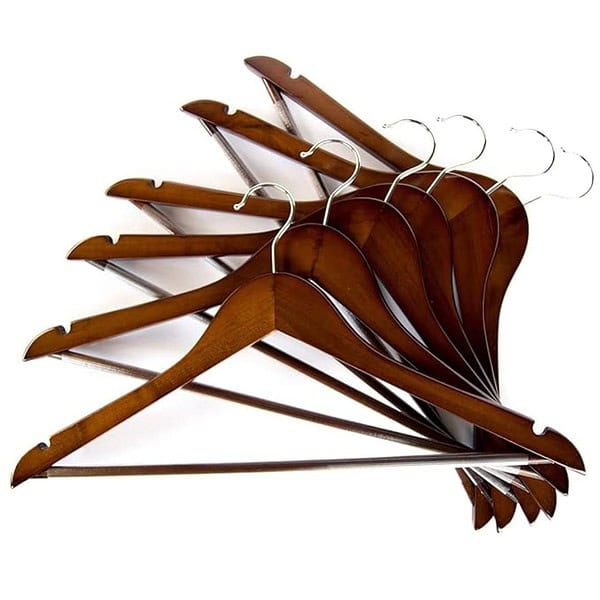 Evolluxi Lotus Wooden Cloth Hangers 1 - LXINDIA.COM