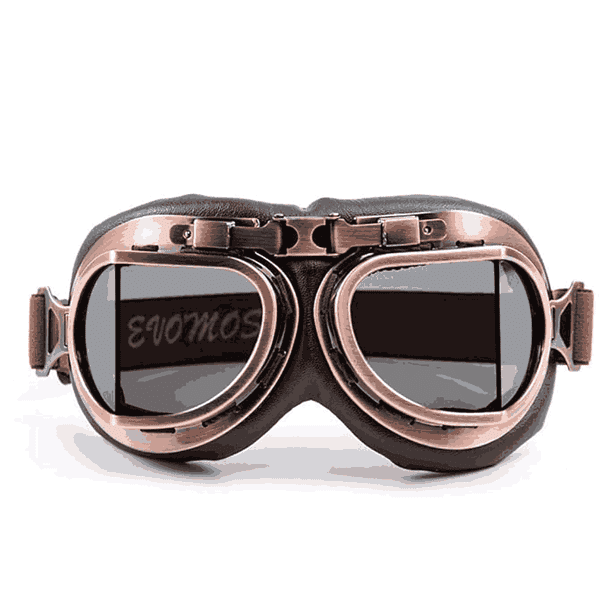 Evomosa Vintage Aviator Pilot Style Motorcycle Goggle - LXINDIA.COM