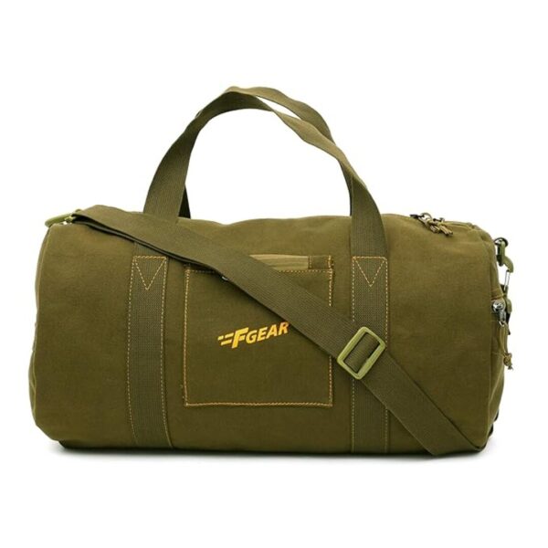 F Gear Army Canvas 30L Travel Duffle Cabin Bag - LXINDIA.COM