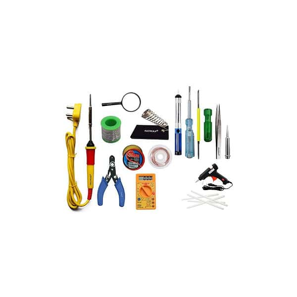 FADMAN SOLDERING IRON 25 W BEST BUNDLE KIT PACK OF 15 - LXINDIA.COM