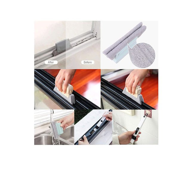 FASTMART Combo of Window Groove Frame Cleaning Brush - LXINDIA.COM