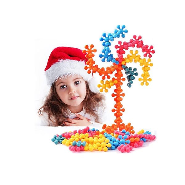 FERIO 100 Pcs Colorful Star Shaped building blocks 2 - LXINDIA.COM