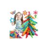 FERIO 100 Pcs Colorful Star Shaped building blocks 5 min - LXINDIA.COM