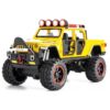 FEXXA 132 Scale Exclusive Alloy Metal Pull Back Yellow jeep - LXINDIA.COM