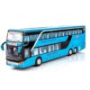 FEXXA Exclusive Alloy Metal Pull Back Bus Blue A - LXINDIA.COM