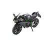 FEXXA Police Motorcycle Toy Pull Back with Music LightingBig Ninja Bike Black - LXINDIA.COM