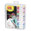 FLAIR Creative Series Acrylic Paint Pen Set 12 Shades Pack - LXINDIA.COM