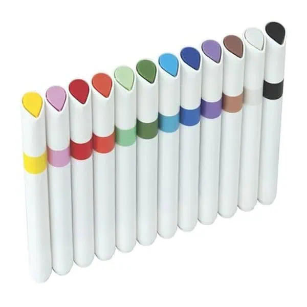 FLAIR Creative Series Acrylic Paint Pen Set 12 Shades Pack1 - LXINDIA.COM