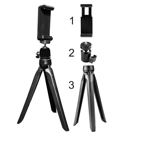 FLAXZY TripodMini Tripod for Mobile Phone Mount With Mobile Clamp1 - LXINDIA.COM