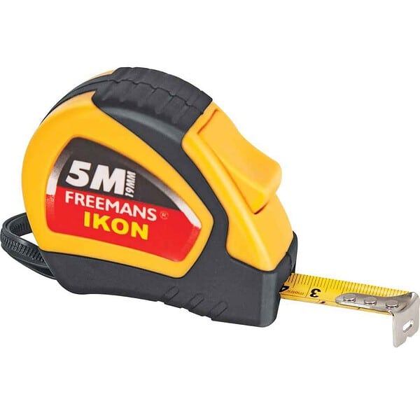 FREEMANS IKON Steel Inchi Measuring Tape 5m - LXINDIA.COM