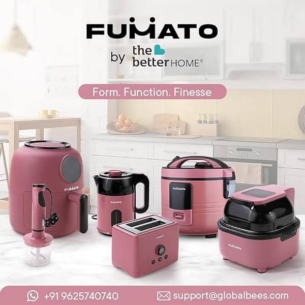 FUMATO 500W Electric Rice Cooker with Single Pot 1.5L Purple 2 - LXINDIA.COM