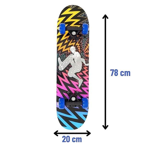 FabSports 31 x 8 inch Standard Skateboard for All Levels 2 - LXINDIA.COM