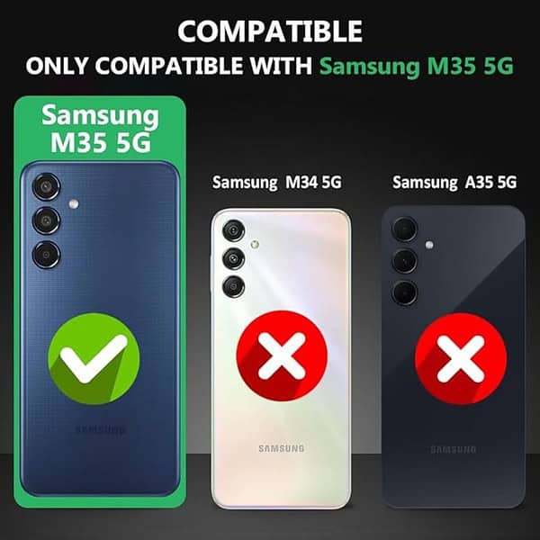 Fashionury Back Cover for Samsung Galaxy M35 5G2 - LXINDIA.COM