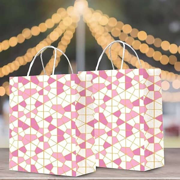 Festiko 10 Pcs Multicolor Paper Gift Bags 2 - LXINDIA.COM