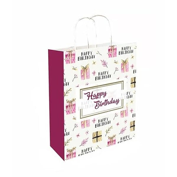 Festiko 10 Pcs Paper Gift Bag Happy Birthday - LXINDIA.COM