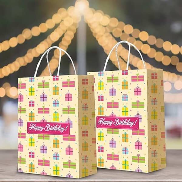 Festiko 10 Pcs Paper Gift Bags 1 - LXINDIA.COM