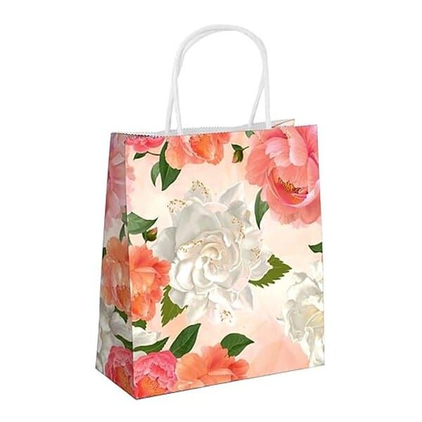 Festiko 10 Pcs Paper Gift Bags Flower - LXINDIA.COM