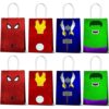 Festiko 12 Pcs Superhero Theme Paper Goodie Bags - LXINDIA.COM