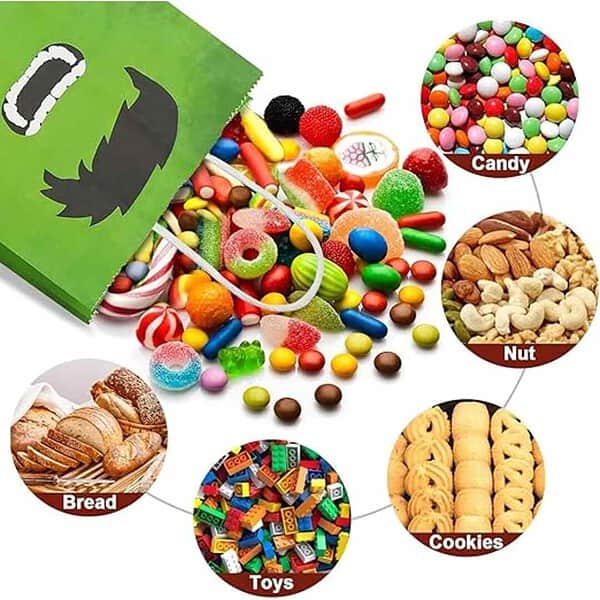 Festiko 12 Pcs Superhero Theme Paper Goodie Bags 3 - LXINDIA.COM