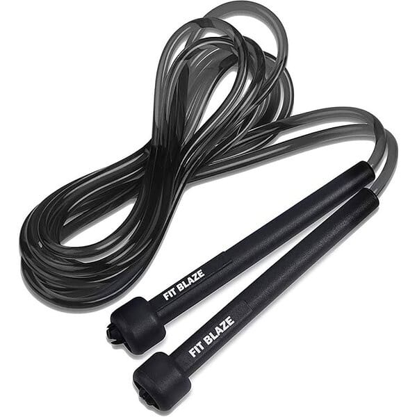 FitBlaze Skipping Rope for Men and Women Jumping Rope Speed Skipping Rope Black 1 - LXINDIA.COM