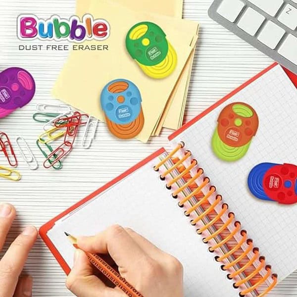 Flair Creative Series Non Toxic Bubble Eraser Blister Set Pack of 82 - LXINDIA.COM