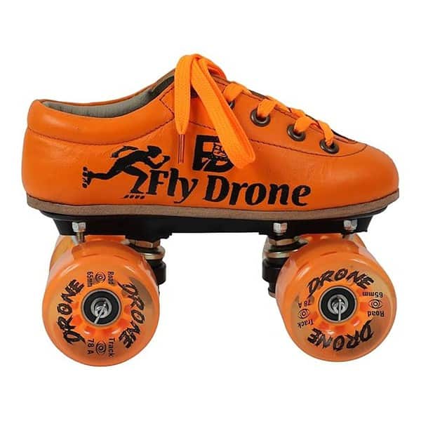 Fly Drone High Speed Quad Shoe Skates Outdoor Wheel For Professionals Orange 1 - LXINDIA.COM